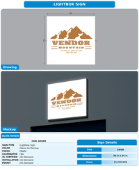 CUSTOM MOCKUP SIGN FOR Carl Koger