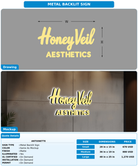 CUSTOM MOCKUP SIGN FOR Antoinette
