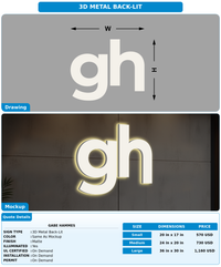 CUSTOM MOCKUP SIGN FOR Gabe Hammes