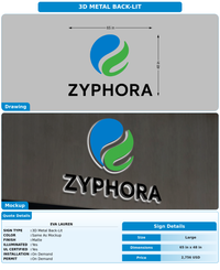 CUSTOM MOCKUP SIGN FOR Eva Lauren