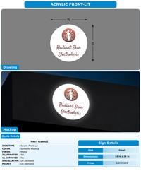 CUSTOM MOCKUP SIGN FOR Yinet Alvarez