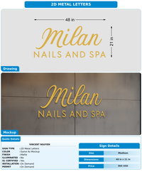 CUSTOM MOCKUP SIGN FOR Vincent Nguyen