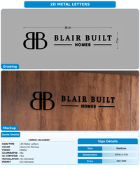 CUSTOM MOCKUP SIGN FOR Carrie Callaway