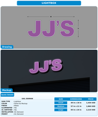 CUSTOM MOCKUP SIGN FOR Gail Denman