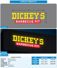 CUSTOM MOCKUP SIGN FOR Shannon Gauthier