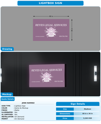 CUSTOM MOCKUP SIGN FOR Jenni Ramirez