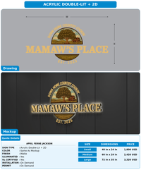 CUSTOM MOCKUP SIGN FOR April Ferne Jackson