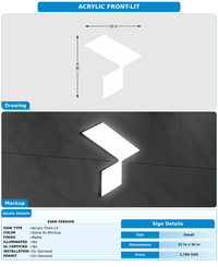 CUSTOM MOCKUP SIGN FOR Evan Verduin