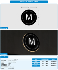 CUSTOM MOCKUP SIGN FOR Anh Vo