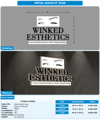 CUSTOM MOCKUP SIGN FOR Eliyana Camara