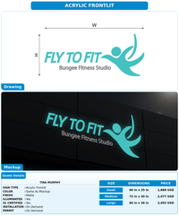 CUSTOM MOCKUP SIGN FOR Tina murphy
