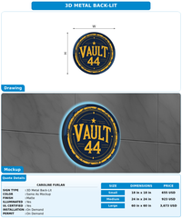 CUSTOM MOCKUP SIGN FOR Caroline furlan
