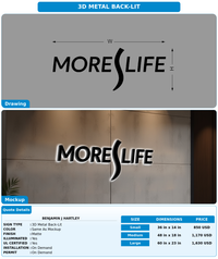 CUSTOM MOCKUP SIGN FOR Benjamin J Hartley