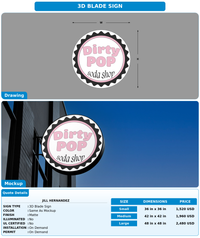 CUSTOM MOCKUP SIGN FOR Jill hernandez