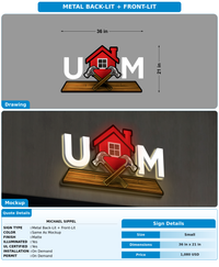 CUSTOM MOCKUP SIGN FOR michael sippel