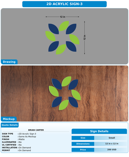 CUSTOM MOCKUP SIGN FOR brian carter