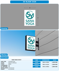 CUSTOM MOCKUP SIGN FOR Anne Marie Wyatt