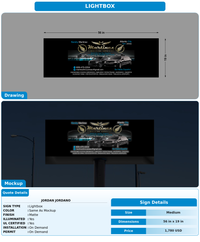 CUSTOM MOCKUP SIGN FOR Jordan Jordano