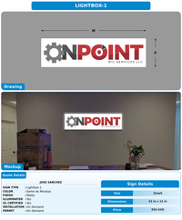 CUSTOM MOCKUP SIGN FOR Jose Sanchez