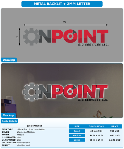 CUSTOM MOCKUP SIGN FOR Jose Sanchez