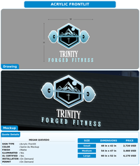 CUSTOM MOCKUP SIGN FOR Megan Quevedo