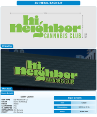 CUSTOM MOCKUP SIGN FOR Danny Levitov