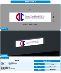 CUSTOM MOCKUP SIGN FOR Karina