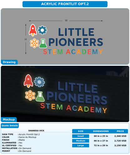 CUSTOM MOCKUP SIGN FOR Shaneka Vick