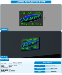 CUSTOM MOCKUP SIGN FOR Jeremy Morrow
