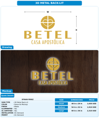 CUSTOM MOCKUP SIGN FOR Efrain Perez
