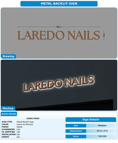 Sign Cost For Giang Pham