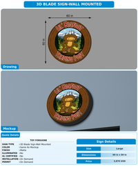 CUSTOM MOCKUP SIGN FOR Toy Forgione