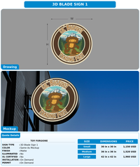 CUSTOM MOCKUP SIGN FOR Toy Forgione