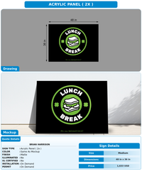 CUSTOM MOCKUP SIGN FOR Brian Harrison