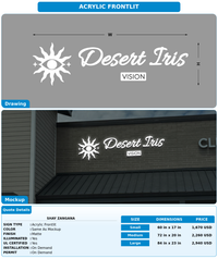 CUSTOM MOCKUP SIGN FOR Shay Zangana