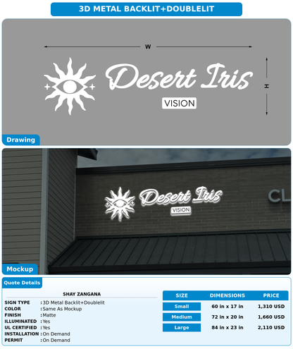CUSTOM MOCKUP SIGN FOR Shay Zangana