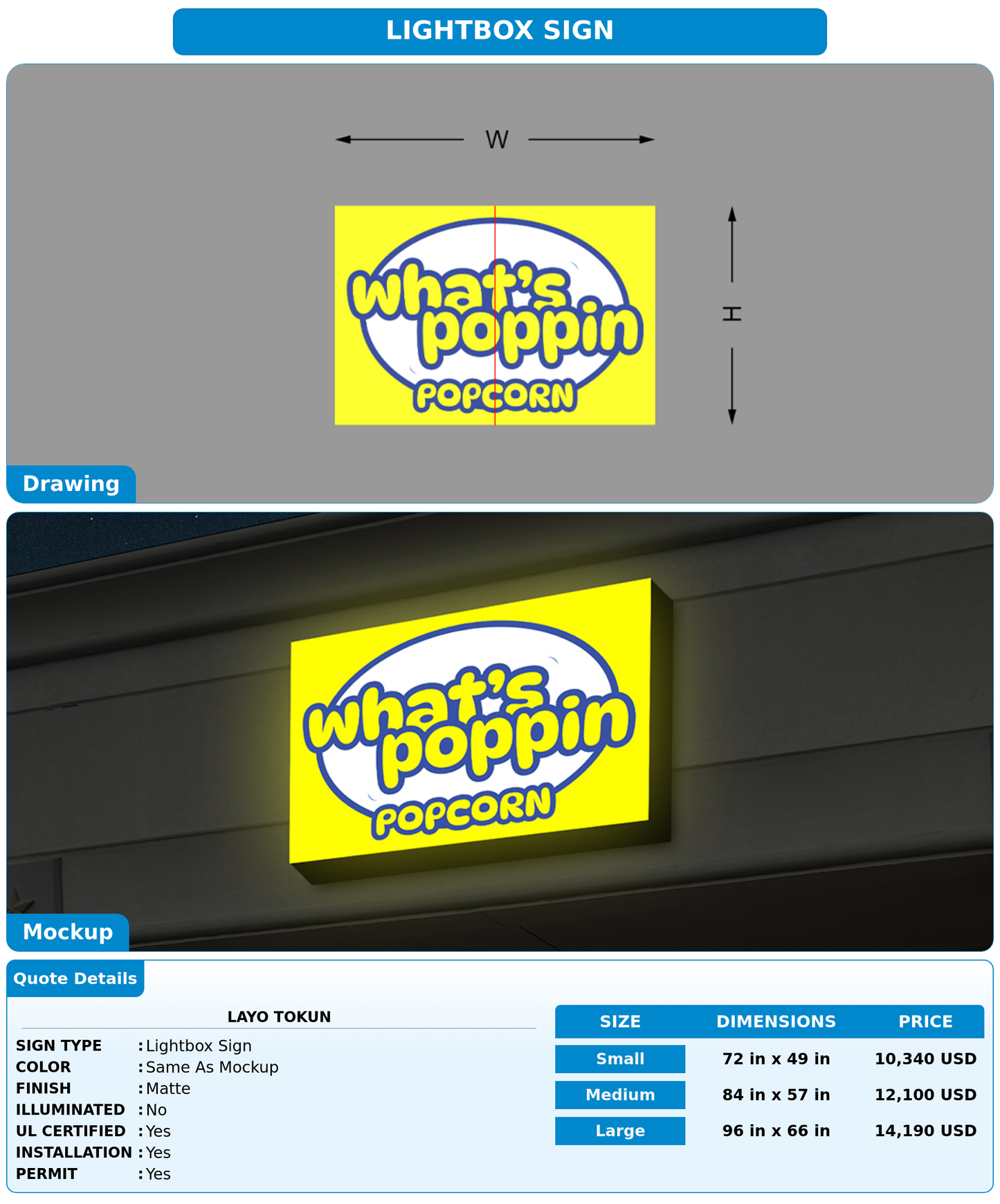 CUSTOM MOCKUP SIGN FOR Layo Tokun