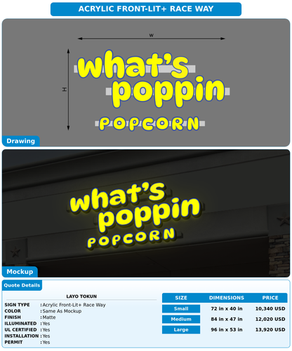 CUSTOM MOCKUP SIGN FOR Layo Tokun