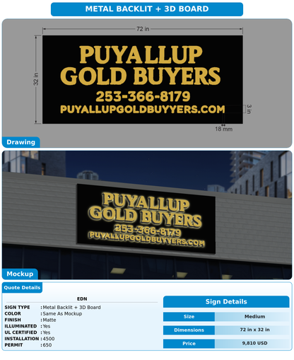 CUSTOM MOCKUP SIGN FOR Edn