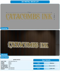 CUSTOM MOCKUP SIGN FOR Jason Hickle