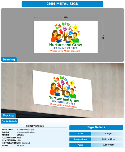CUSTOM MOCKUP SIGN FOR Shirley Brixius