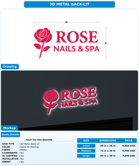 CUSTOM MOCKUP SIGN FOR Thuy thi thu nguyen