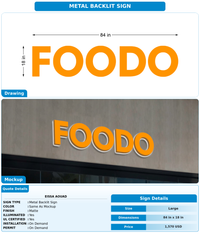 CUSTOM MOCKUP SIGN FOR Eissa aouad