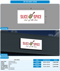 CUSTOM MOCKUP SIGN FOR Lipa rubin