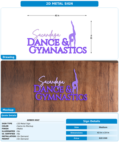 CUSTOM MOCKUP SIGN FOR Amber Holt