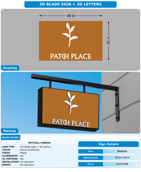 CUSTOM MOCKUP SIGN FOR Mitchell Cannon
