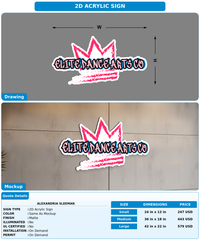 CUSTOM MOCKUP SIGN FOR Alexandria Sleeman
