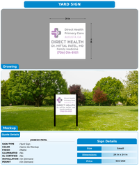 CUSTOM MOCKUP SIGN FOR Jignesh Patel