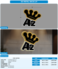 CUSTOM MOCKUP SIGN FOR Syed Safdar