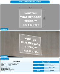 CUSTOM MOCKUP SIGN FOR tony garcia